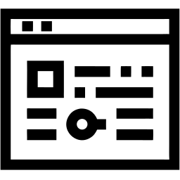 dashboard line icon