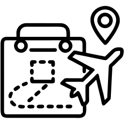 luggage line icon