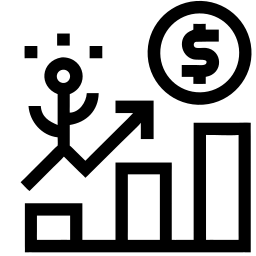 نمو خط أيقونة