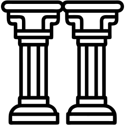 columns line icon