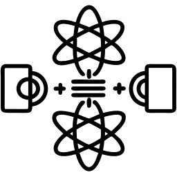 atom line icon