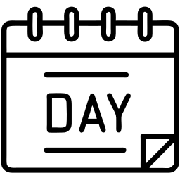 calendar line icon