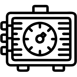 计时器 线条 图标