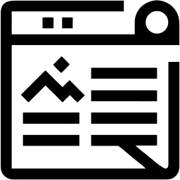 报告 线条 图标