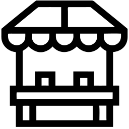 كشك خط أيقونة