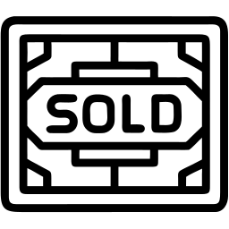 venduto line icona