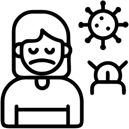 مرض line أيقونة