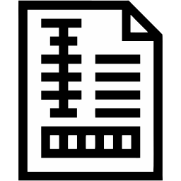 document ligne icône