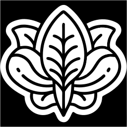 hibiscus line icon