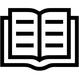 打开书 line 图标