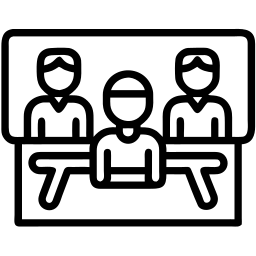 مقابلة line أيقونة