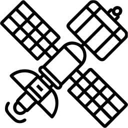 satellite line icon