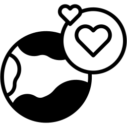 earth love icon