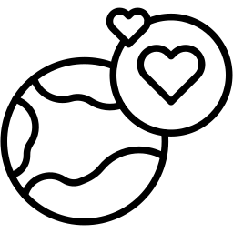 earth love icon