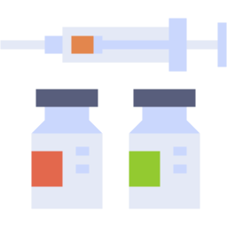 vaccine flat icon