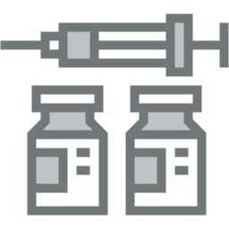 vaccin two-color icône