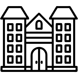 جنوب أفريقيا line أيقونة