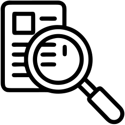 documento line ícone