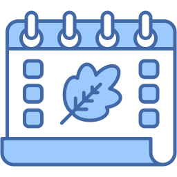 calendar two color icon