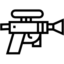 爆能枪 line 图标