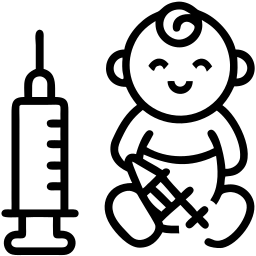婴儿 线条 图标