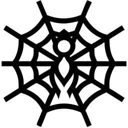 spider line icon
