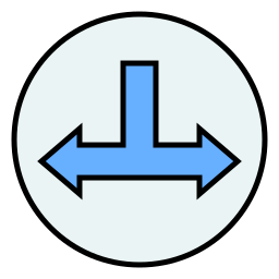 direction lineal-color icon