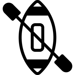 canoe duotone icon