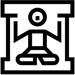 meditation line icon