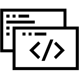 html line icon