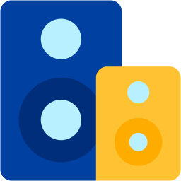speaker flat icon