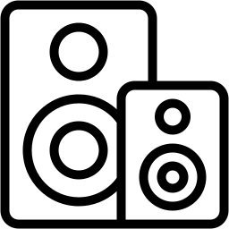 speaker line icon