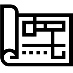 blueprint line icon