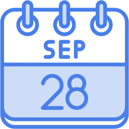calendar two-color icon