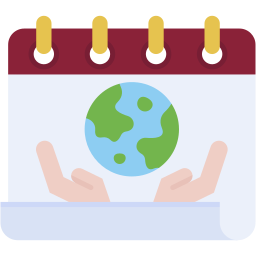 earth day flat icon