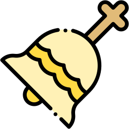 bell lineal color icon