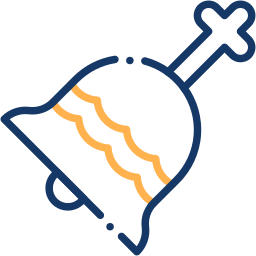bell two-color icon