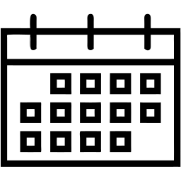 calendar line icon