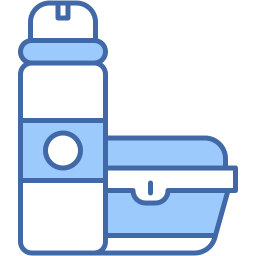 lunchbox two color icon