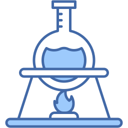 laboratory two-color icon