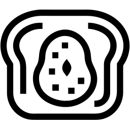 Avocado-Toast line Icon