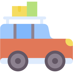 公路旅行 扁平 图标