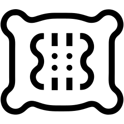 pillow line icon