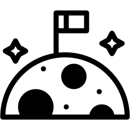 lua duotone ícone