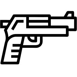 Pistole line Icon