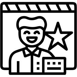 actor line icon