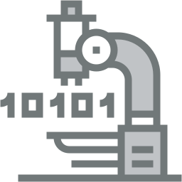 data analysis two color icon