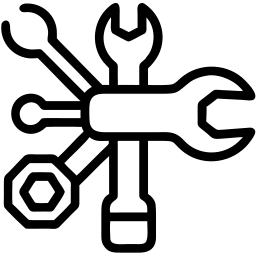 spanner line icon