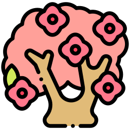 blooming tree icon