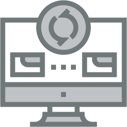 refrescar two-color icono